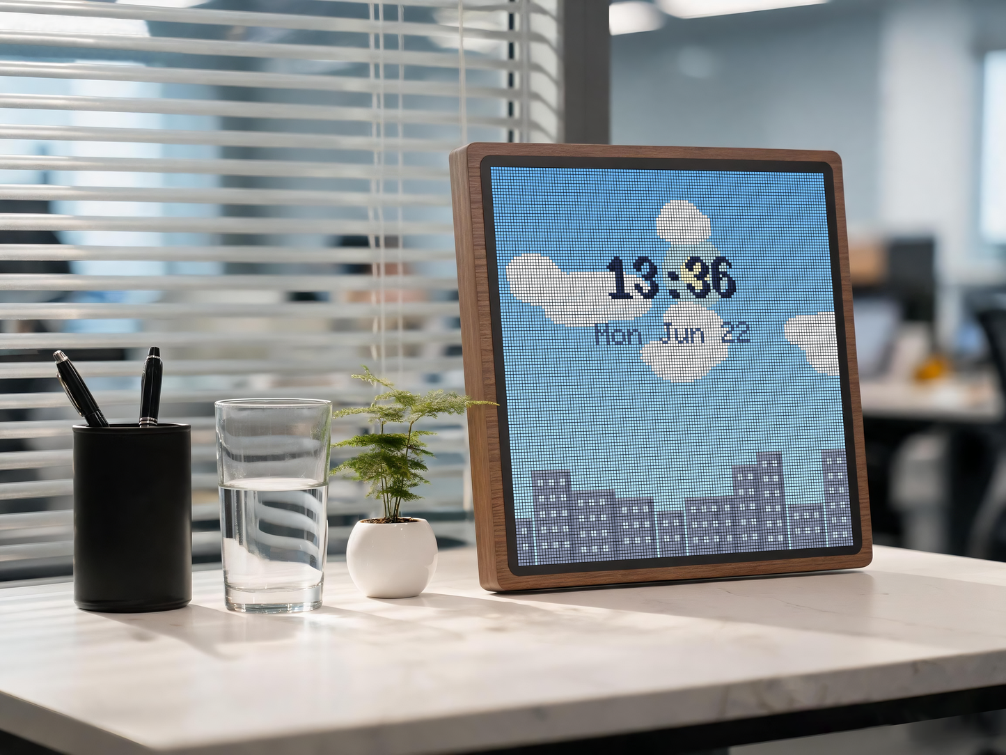 Pixelboard: 128x128 LED Display Frame with Multiple Built-in Games