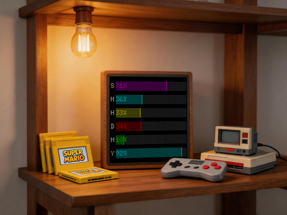 Pixelboard: 128x128 LED Display Frame with Multiple Built-in Games